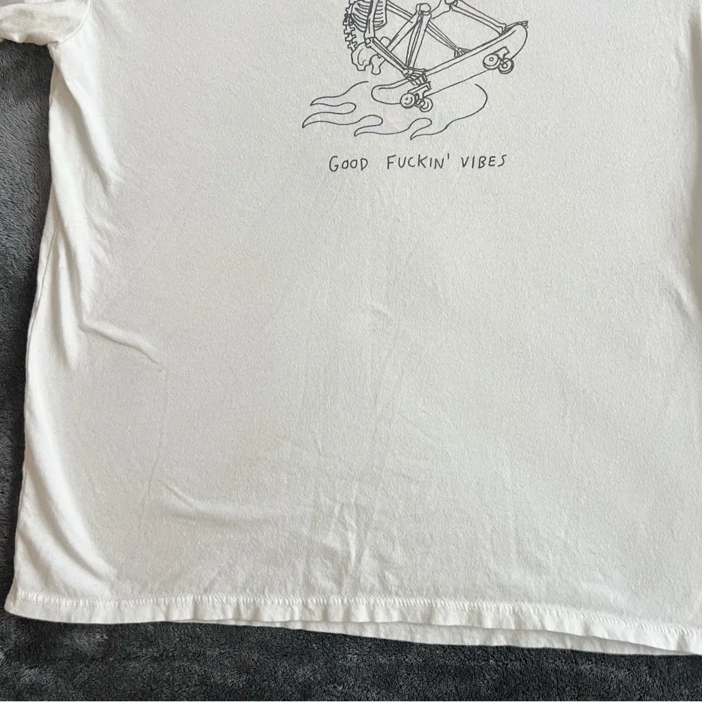 PacSun Good F*ing Vibes Skateboard Graphic Tee - Image 3