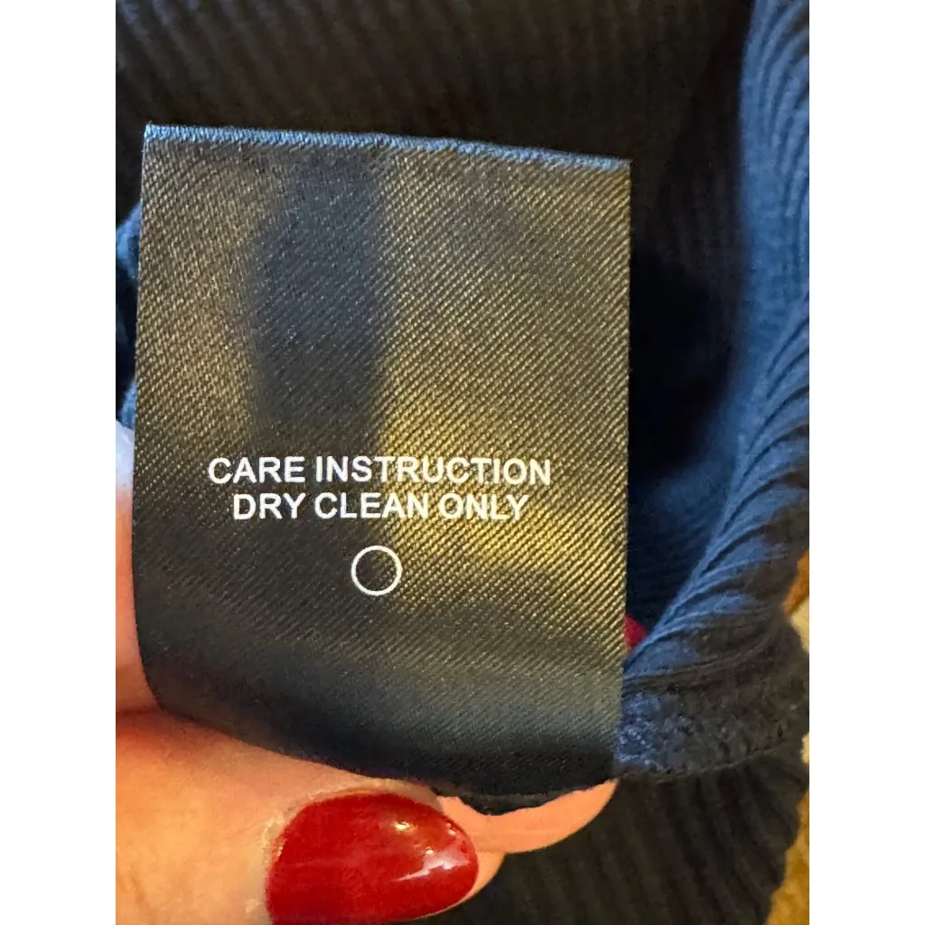 Privacy Please Bodysuit Women XS Black Ribbed Knit Square Neck Adjustable Straps - Image 11