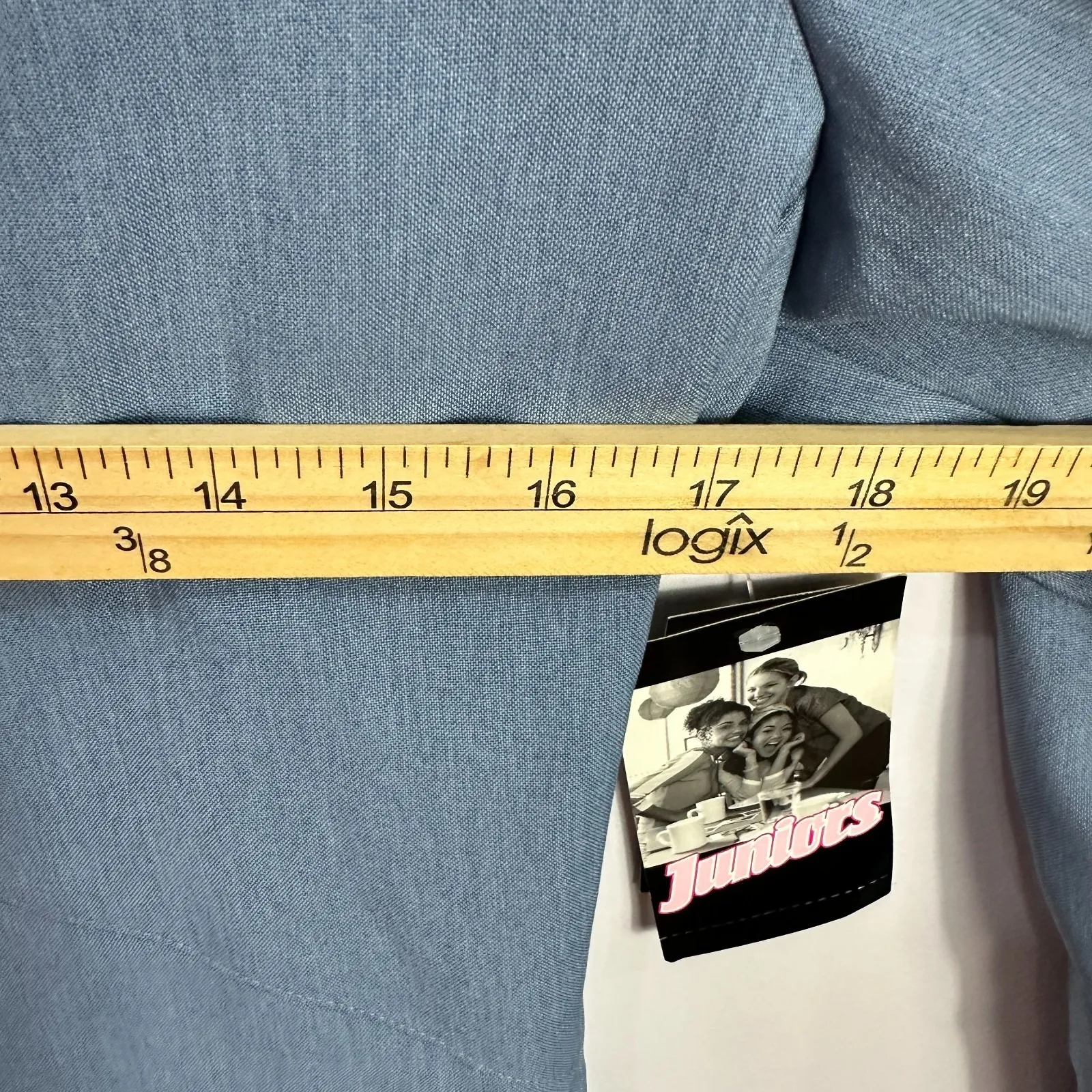 Y2K Byer California Blazer M Blue Office Siren‎ Power Dressing Career Chic Nwt - Image 6