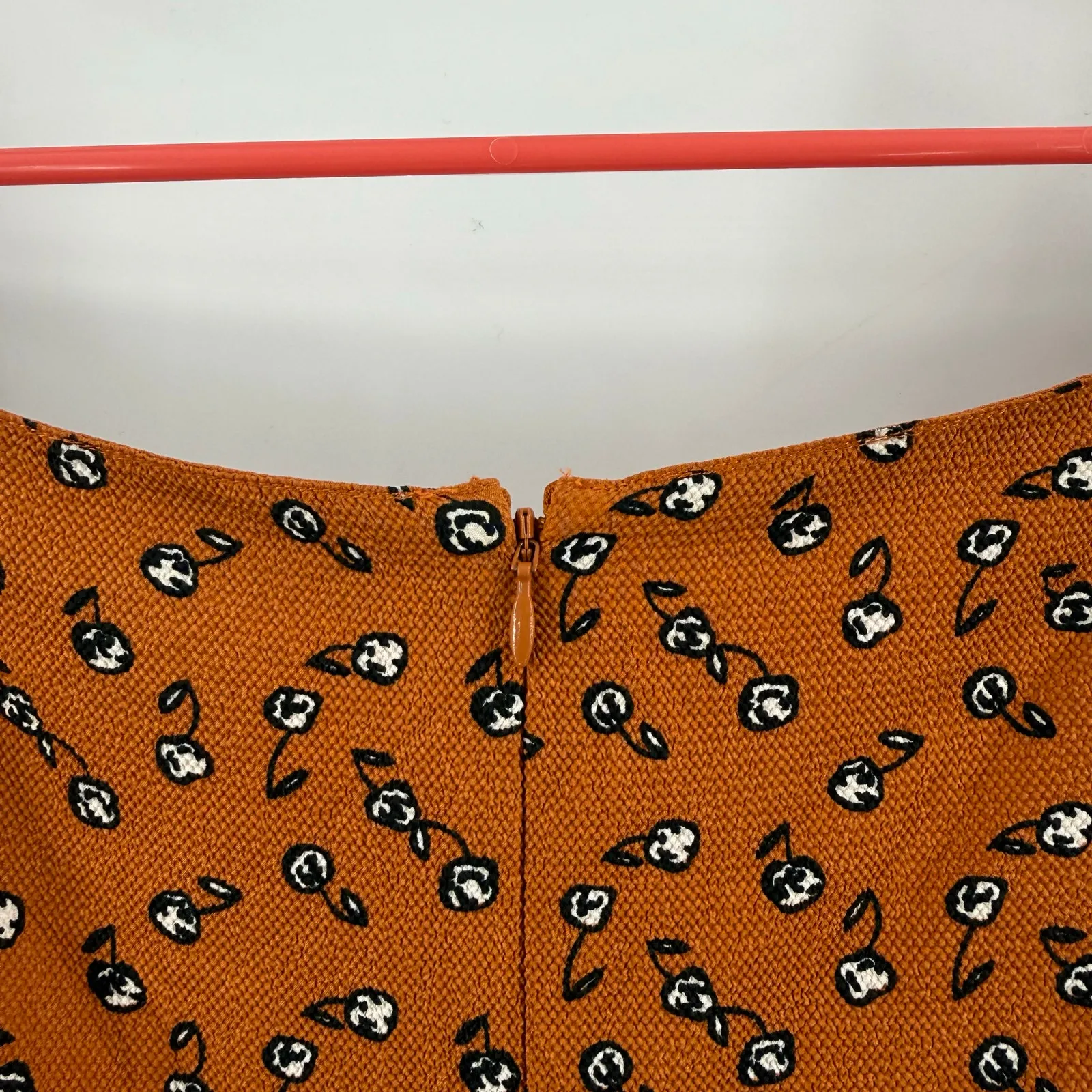 French Connection Dress Large Francine Callie Drape Smock Midi Ditsy Floral NWT - Image 10