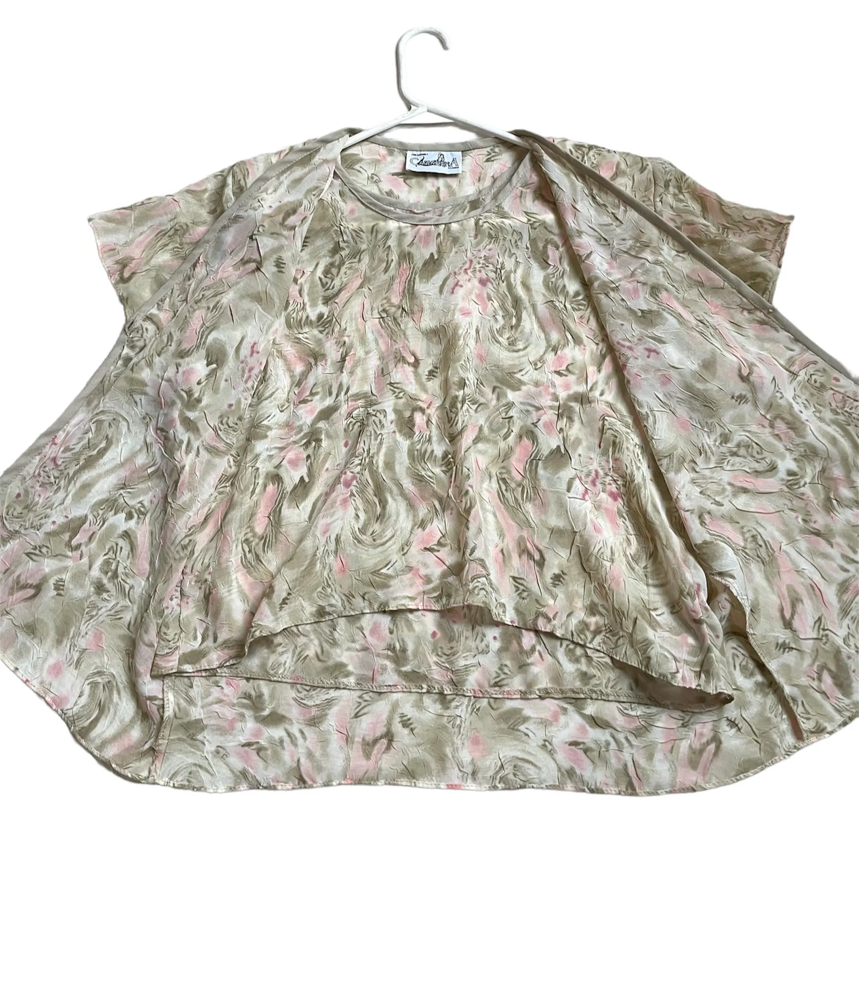 Vintage 80s Camarena Fashion tank set Tan Size M - Image 8