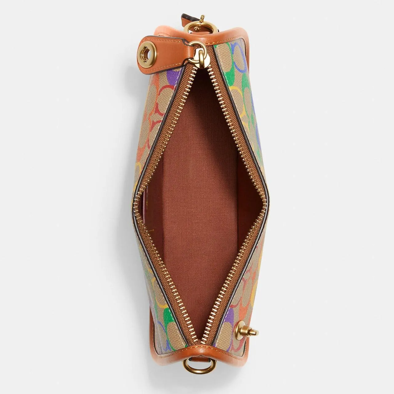 Coach Rainbow Print Pride Purse - Image 3