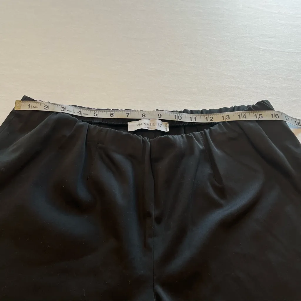 Via Masini 80 Firenze Womens‎ Size 14 Black Mid - Image 5