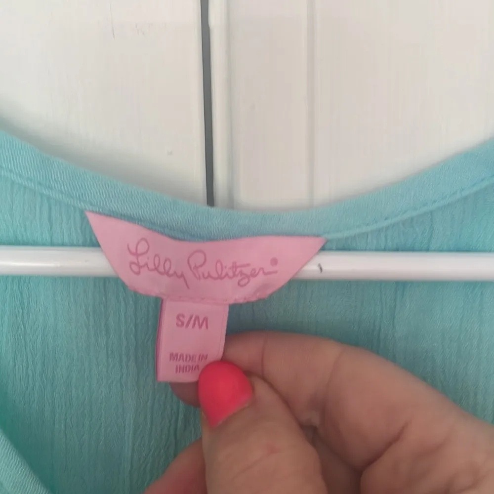 Lilly Pulitzer Kathleen Tunic Cover Up Top - Size S/M 🥰 - Image 3