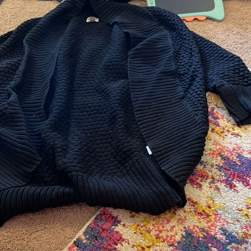 Converse black cardigan L - Image 3