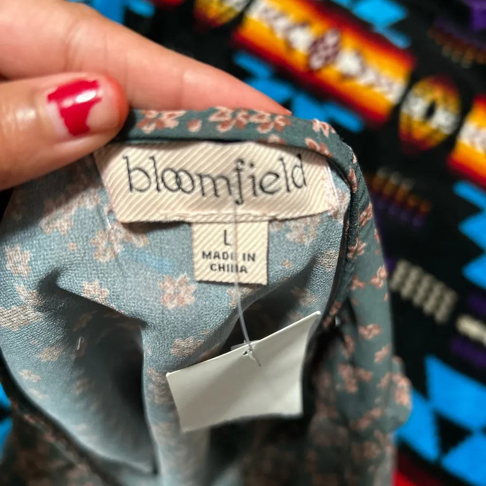 Bloomfield floral blouse, boho blouse, hippur blouse - Image 6