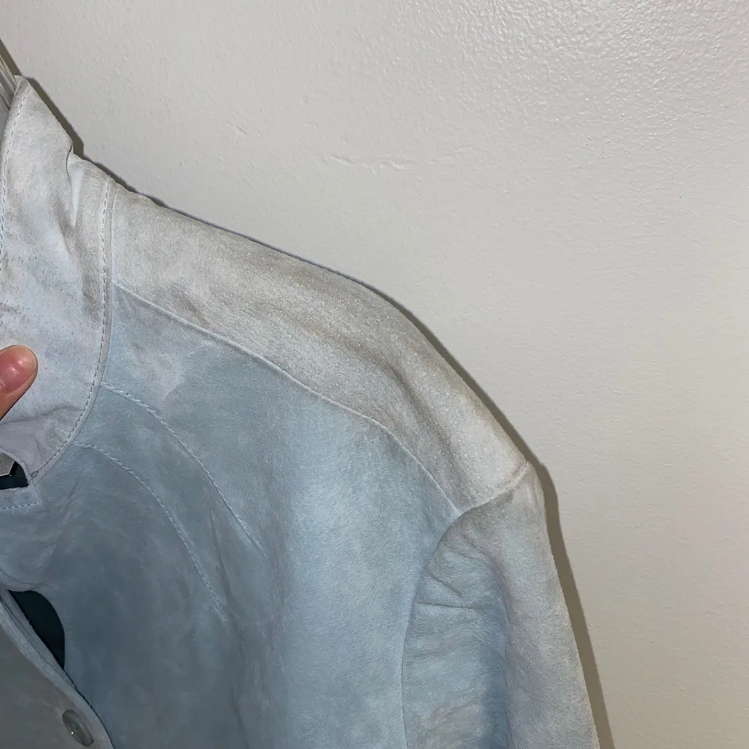 NWT $249  Blue 2 Front Pockets Blazer L - Image 6