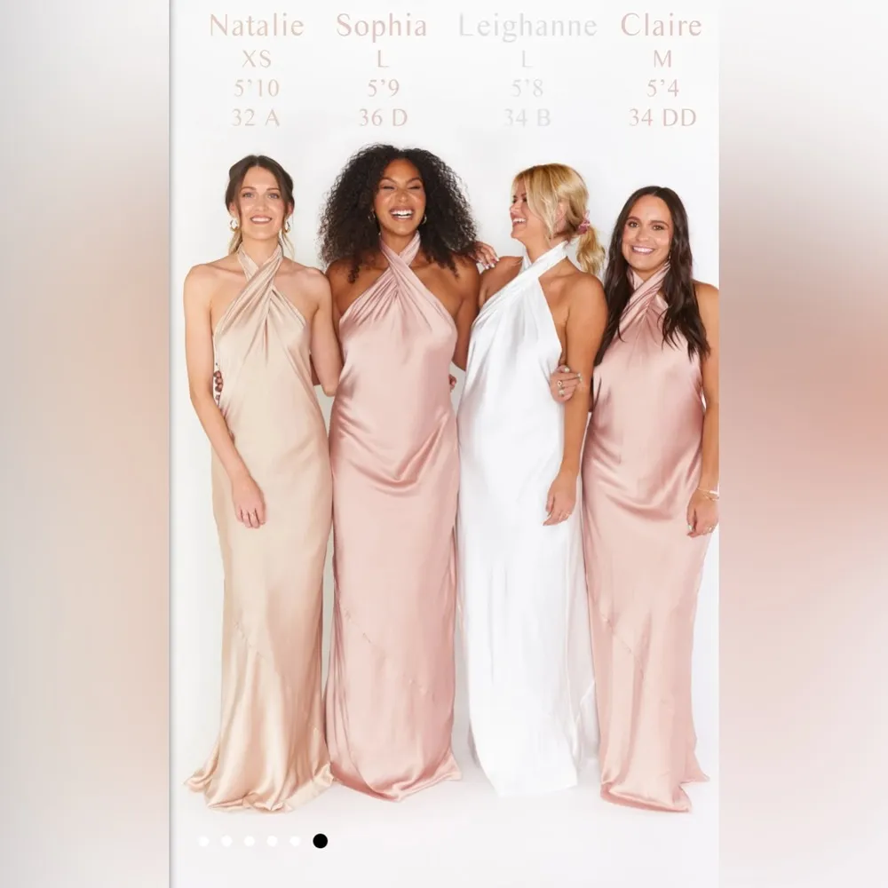 NWOT SHOW ME YOUR MUMU- Jasmine Halter Maxi Dress size L color: copper - Image 5