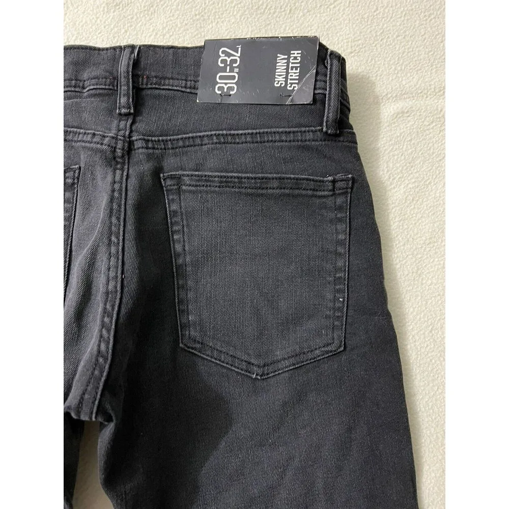 Urban Outfitters BDG Skinny Stretch Mid Rise Black Denim Jeans size 30‎ NWT - Image 5