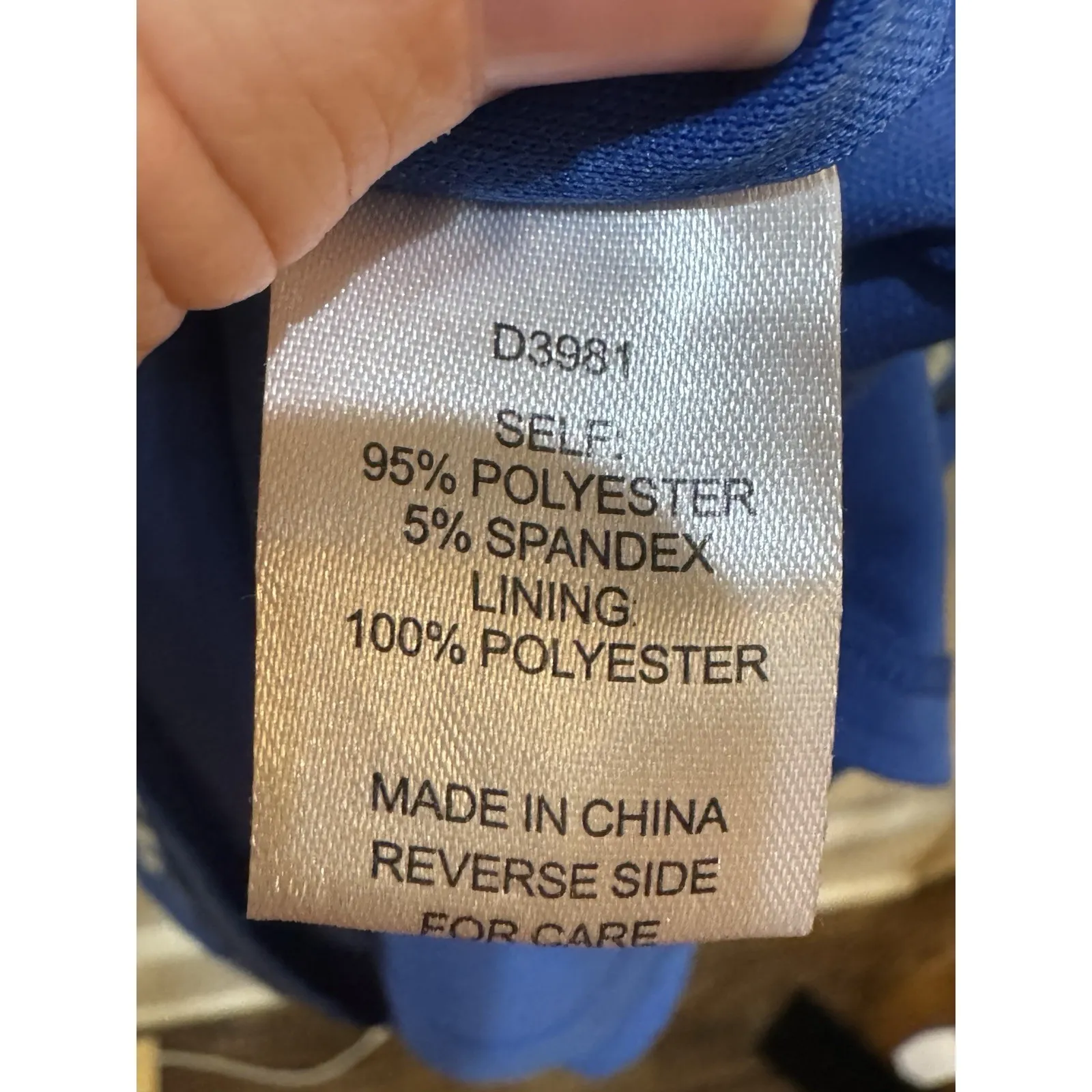 ALEXIA ADMOR Willow Dress‎ Blu Florals Size Large Peplum Tailored Colorful - Image 7