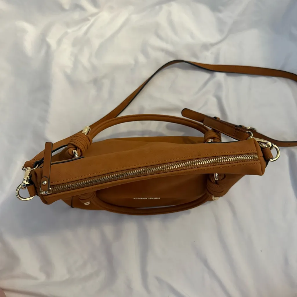 NWOT Nanette Lepore Clarisse Nubuck Satchel with Knot - Image 5