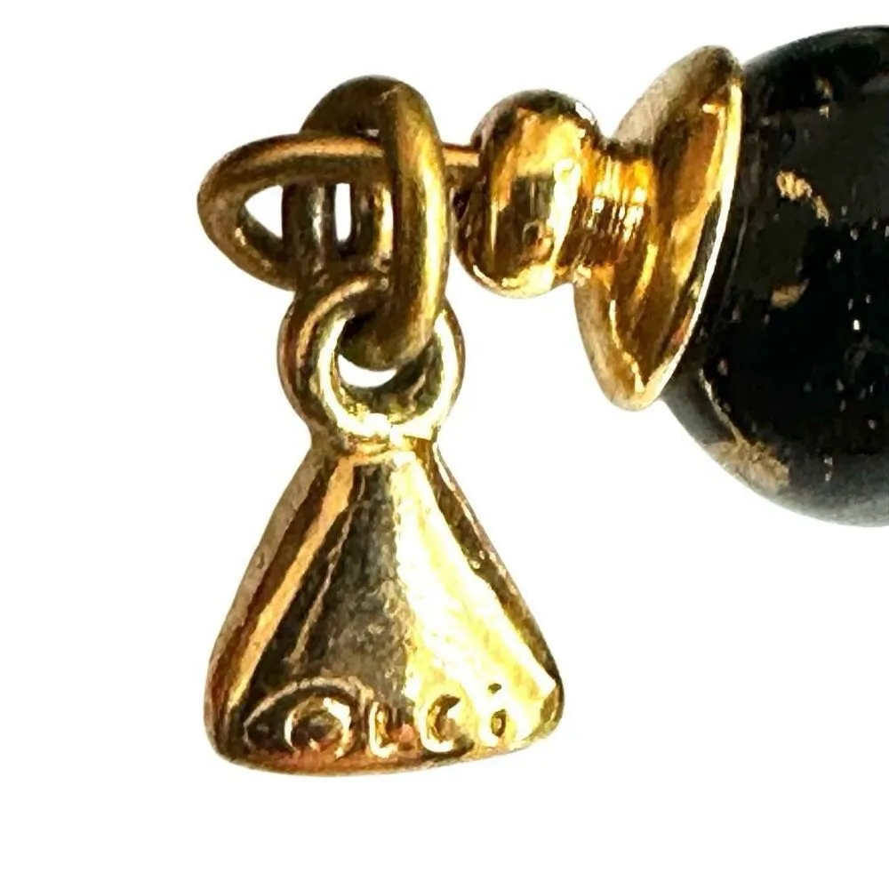 Liz Claiborne black and gold tone wrap around bracelet - Image 6