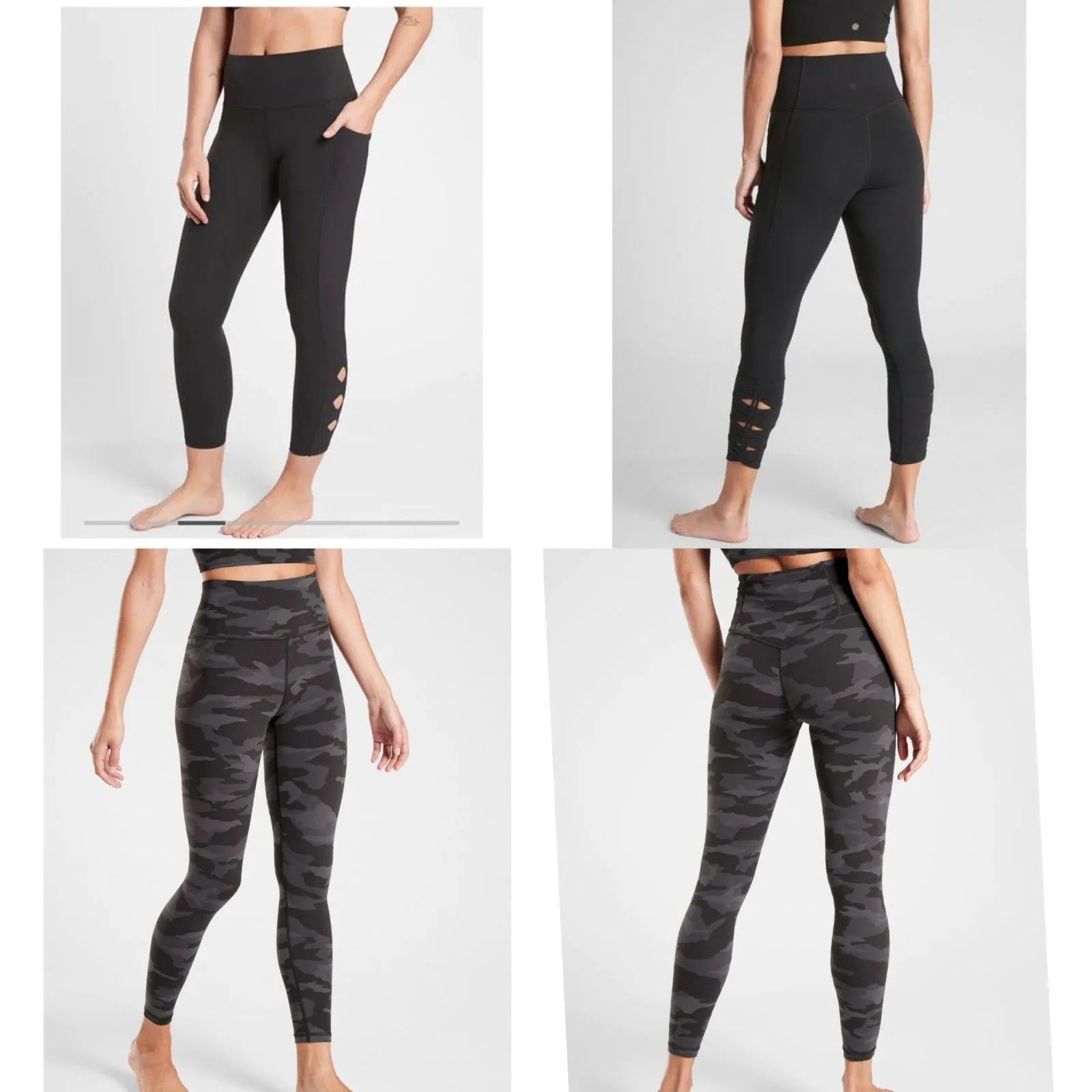 Athleta Elation 7/8 Leggings BUNDLE in a Size Medium - Image 2
