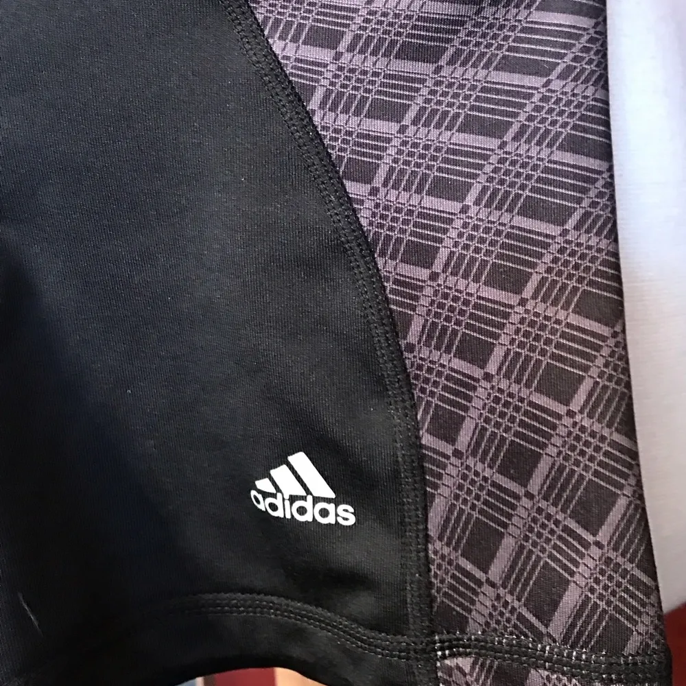 Adidas Black Biker Shorts - Image 3