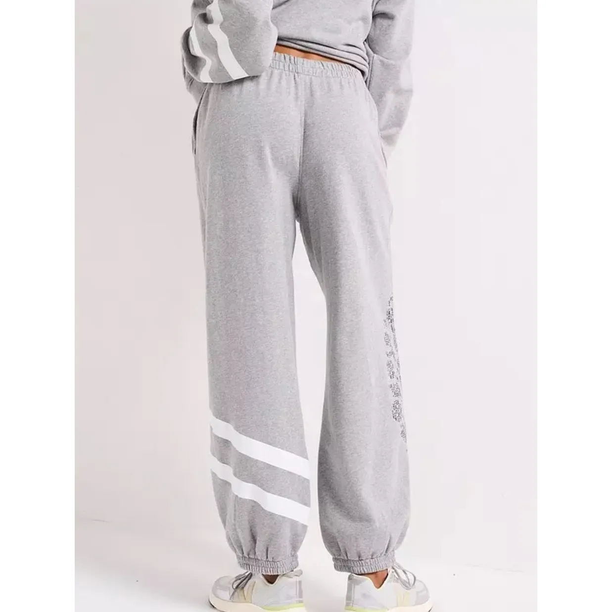 Free People Movement Heather Grey Joggers‎ Lounge Sweatpants Athleisure NWT Sz L - Image 5