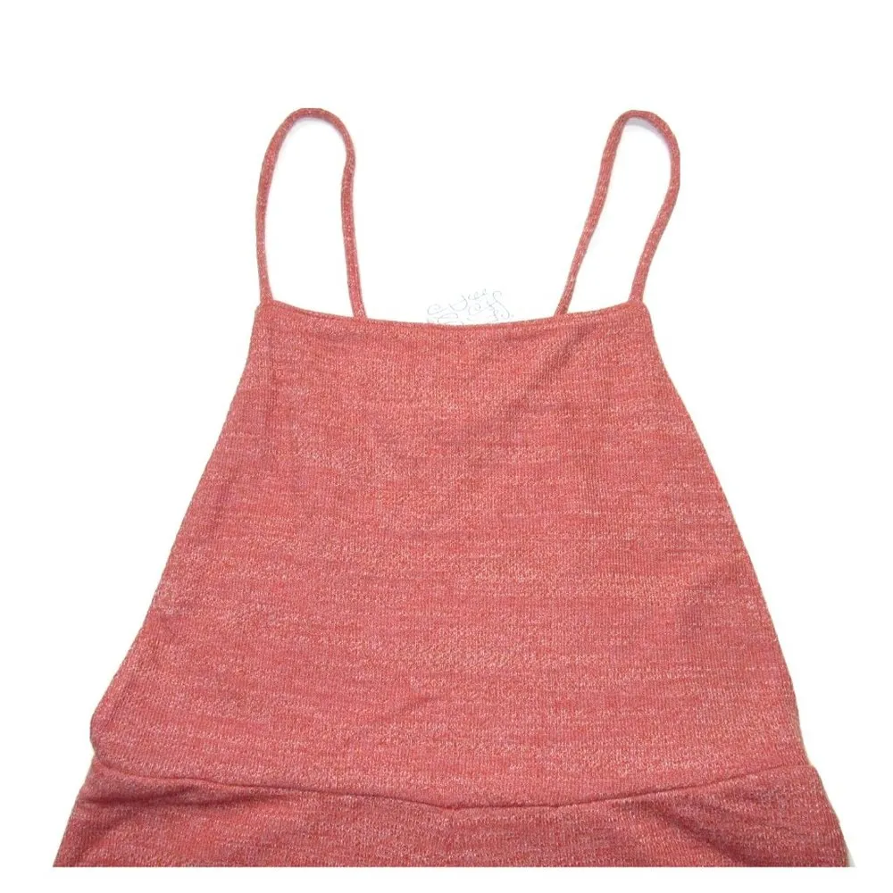 NWT Free People FP Beach Morning Stroll Jumper in Rust Red Wide Leg Jumpsuit XS - Image 3