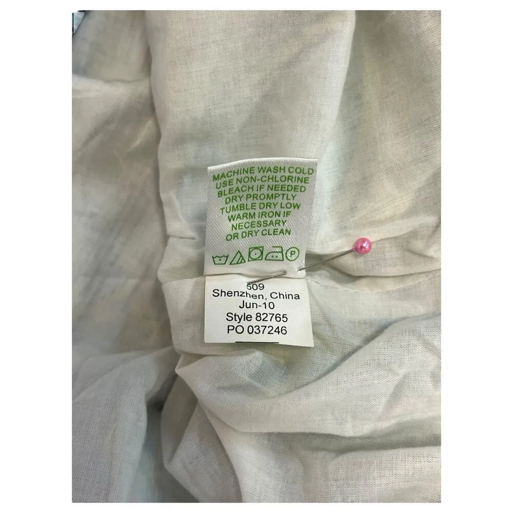 Lilly Pulitzer Dress Womens 4 Blue Koi Fish Sleeveless Shift Cotton Lined 82765 - Image 6