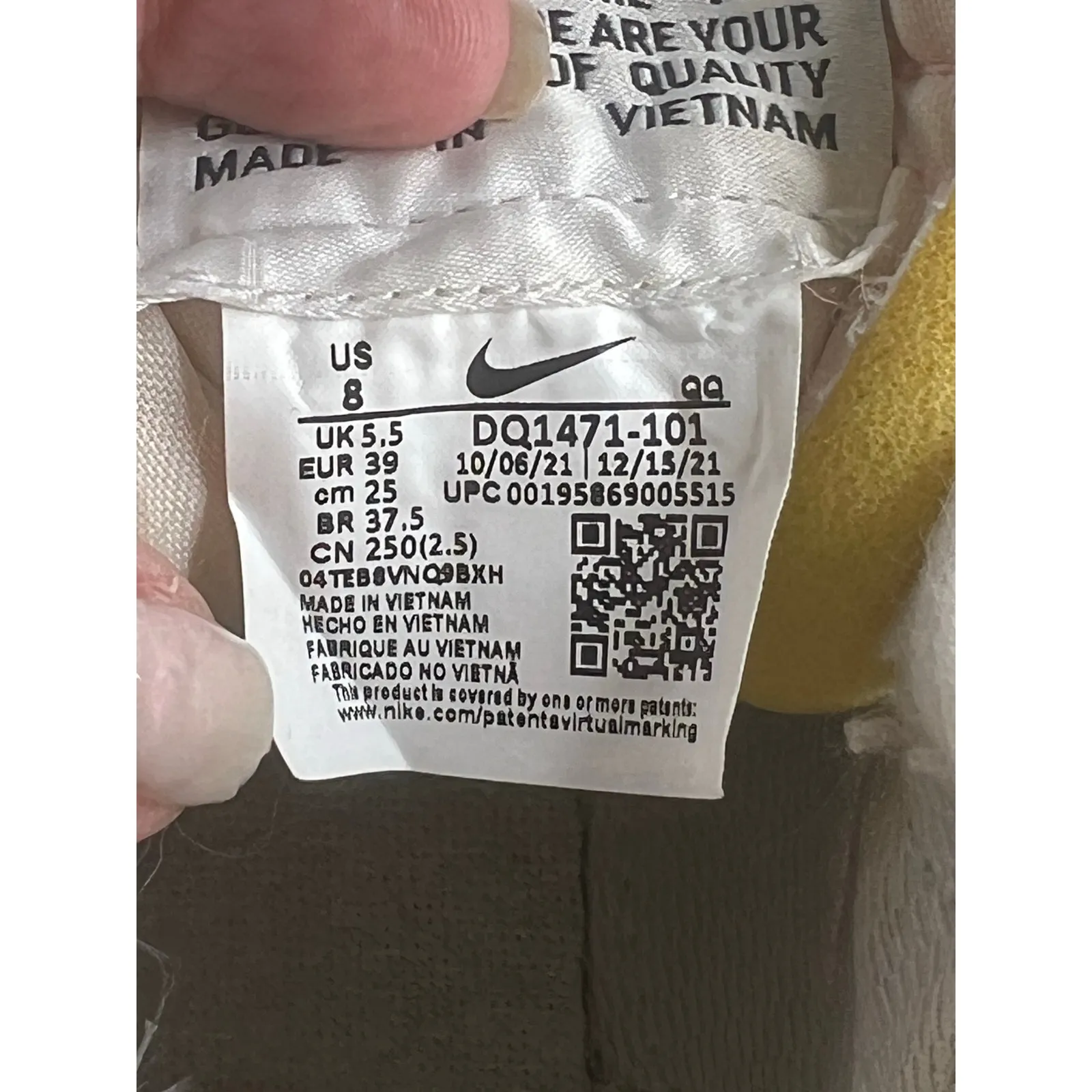 Nike Blazers Mid 77 Pink and White Sneakers Athletic Trainers Shoes 8 - Image 5