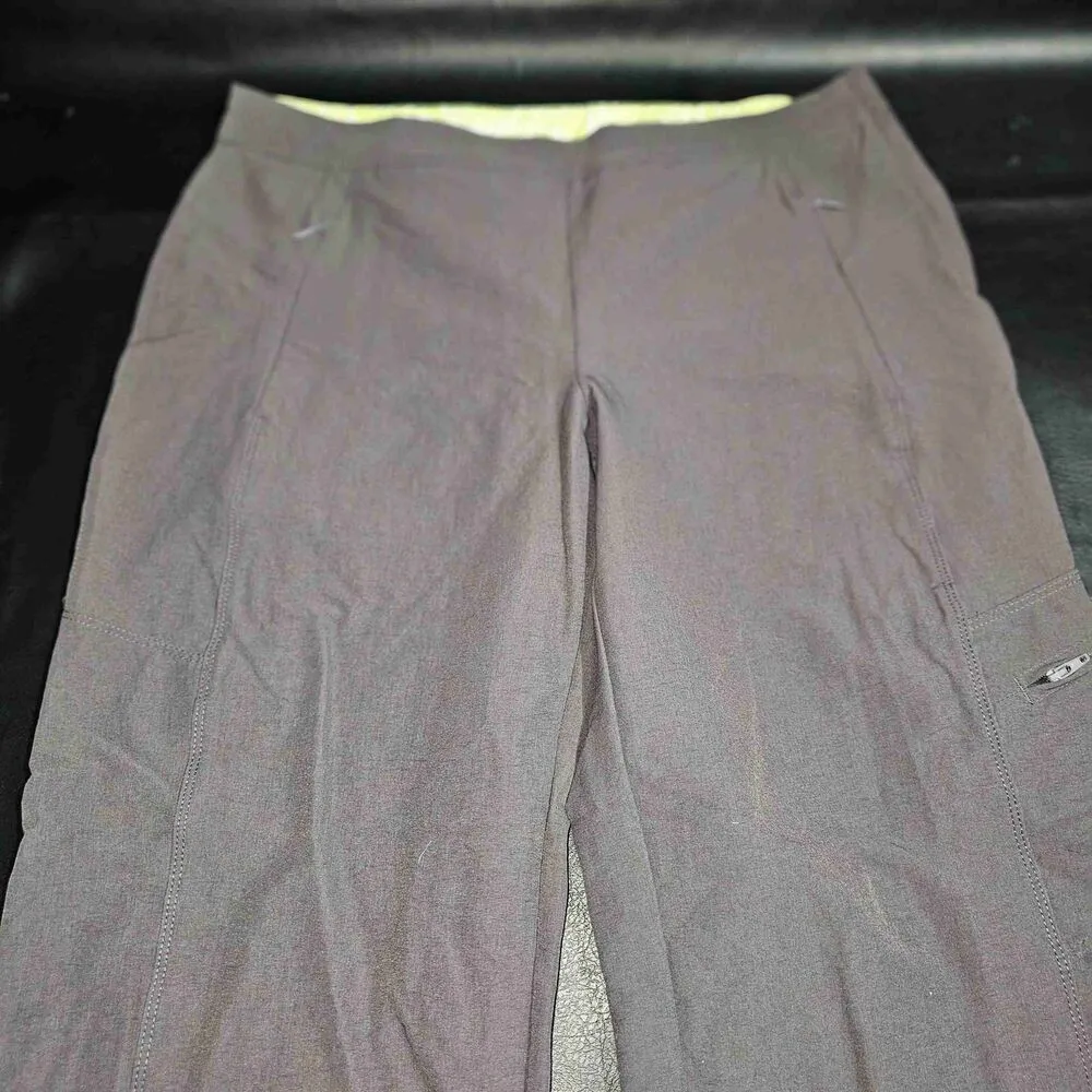 Title Nine Womens Gray Side Zip‎ Stretch Cargo Pants 10 - Image 3