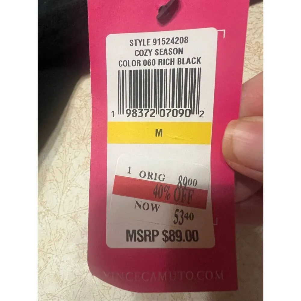 Vince Camuto Open Cardigan Bling Sweater Sz M NWT - Image 4