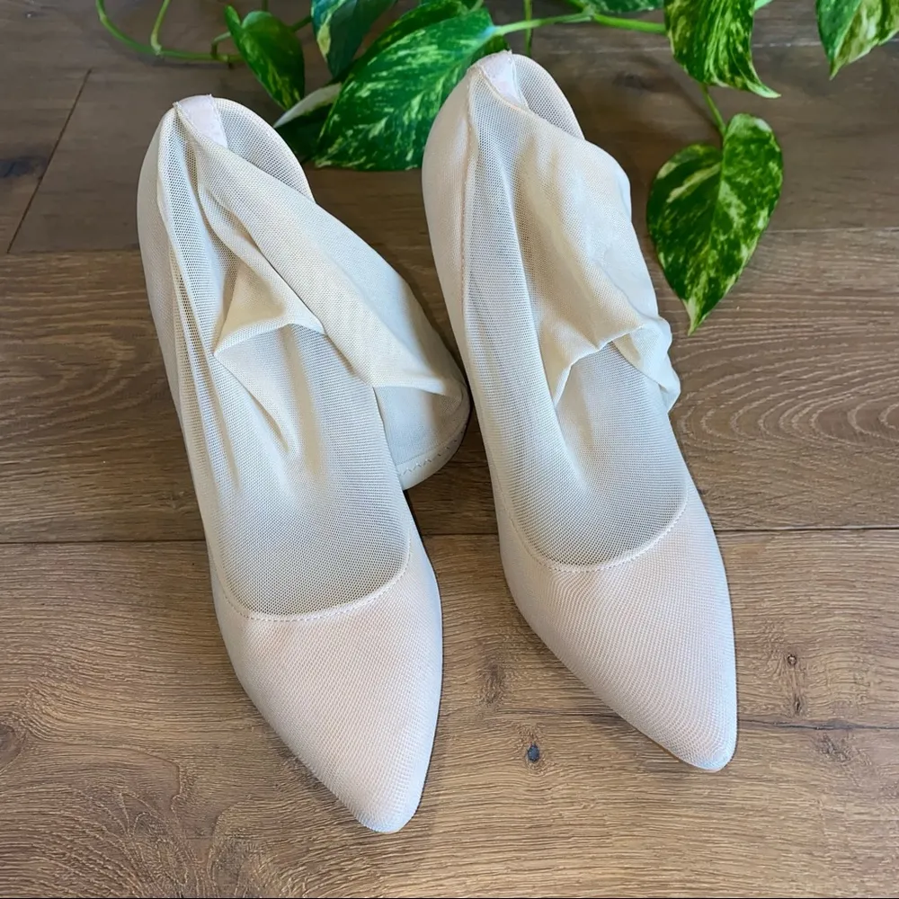 Sock Boots Mesh Nude - Image 10