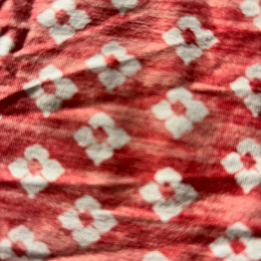 Carve Designs Racerback Red Navy Printed Tankini Top Sz S Padded Bra Summer - Image 8