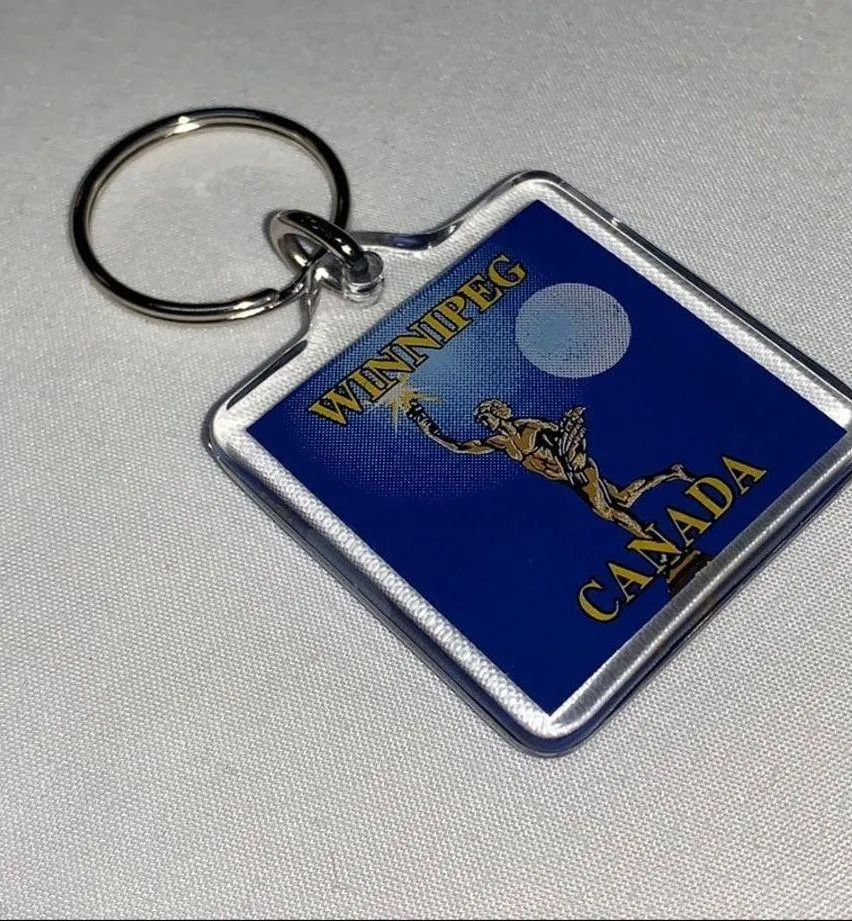 Blue Canada Keychain NWOT - Image 4
