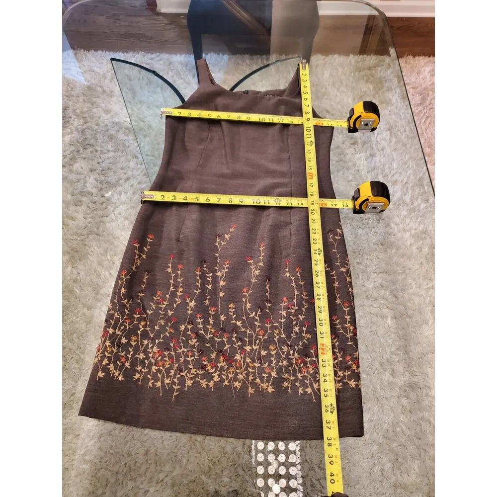 Lauren Taylors Women Gray Polyester Single Breasted Blazer & Dress 2 Pcs Suit 10 - Image 12