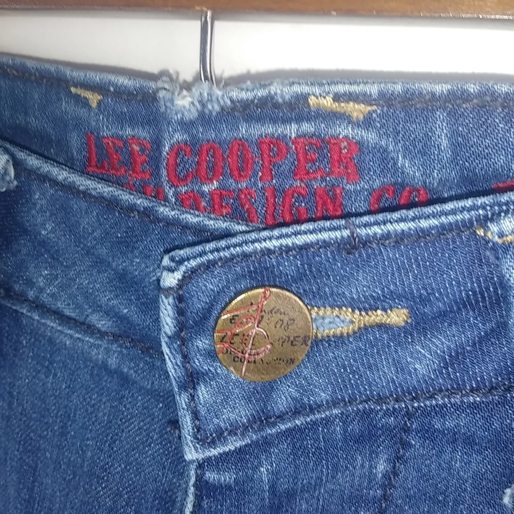 Lee Cooper Runaways 31 Distressed Skinny Jeans Blue - Image 6