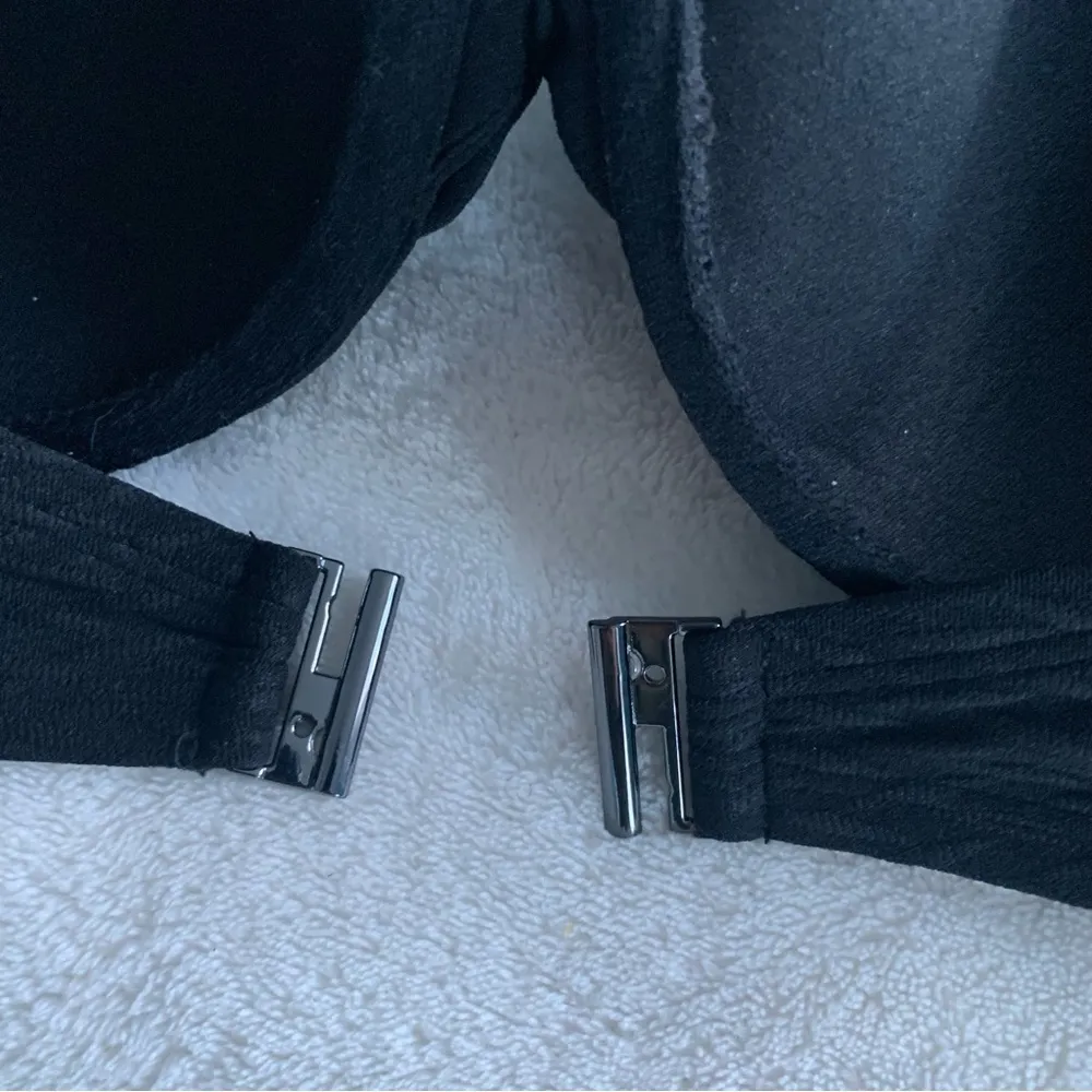 Black underwire bikini top - Image 4