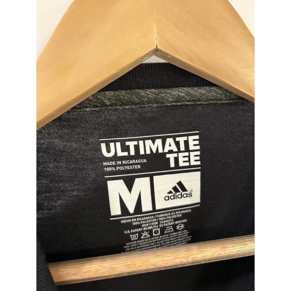 Adidas Women's Medium Philadelphia Flyers NHL Hockey T-Shirt Tee Shirt Black - Image 6