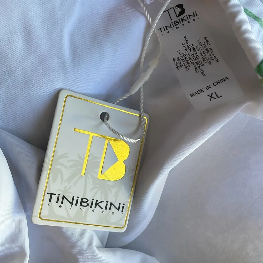 Tinibikini Floral Side Tie Bikini Bottoms - Image 6