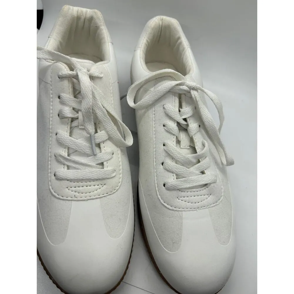 ASOS  Womens White Sneaker Size 9 Neutral Casual - Image 2