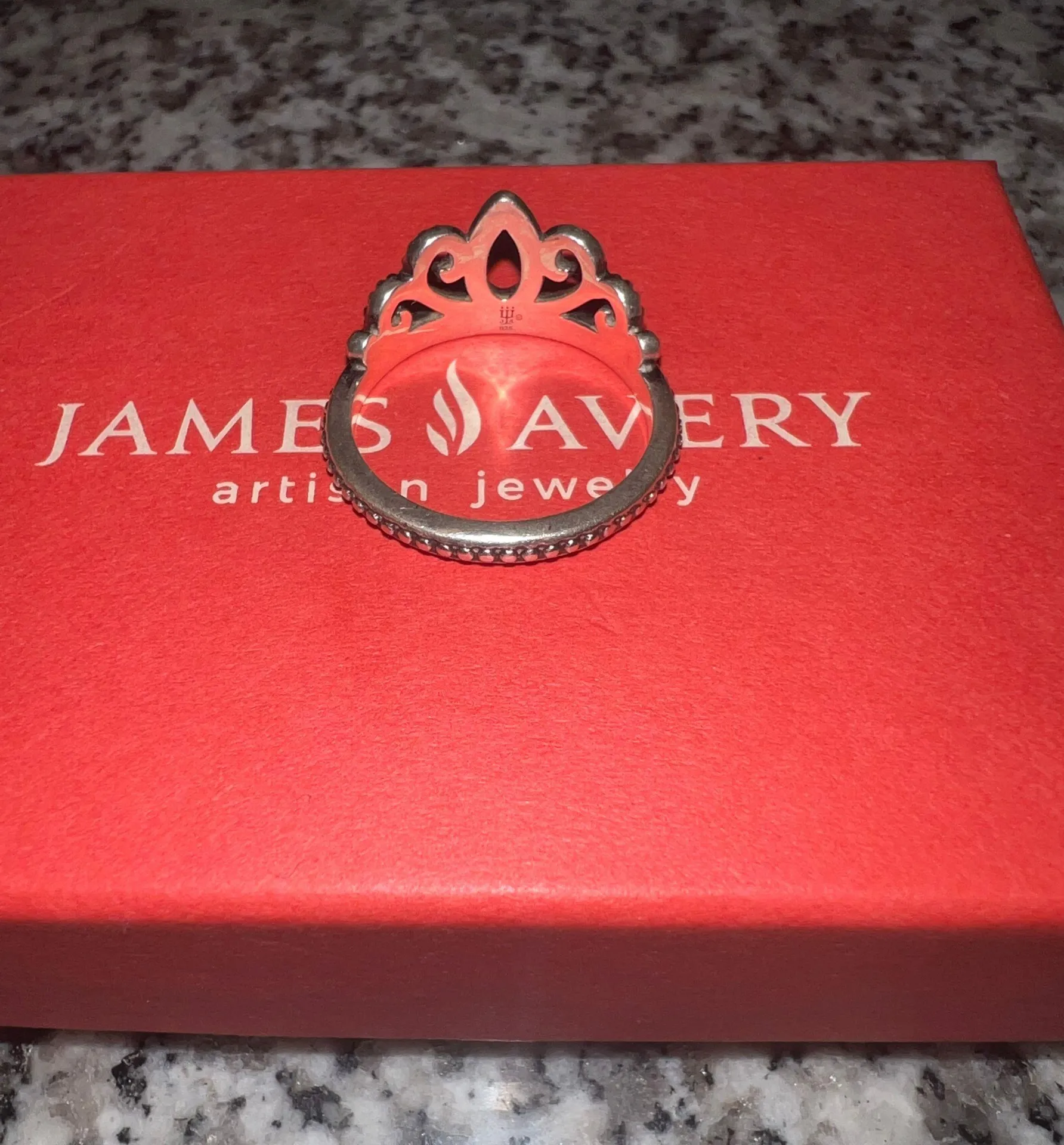 James Avery Beaded Tiara Ring - Image 3