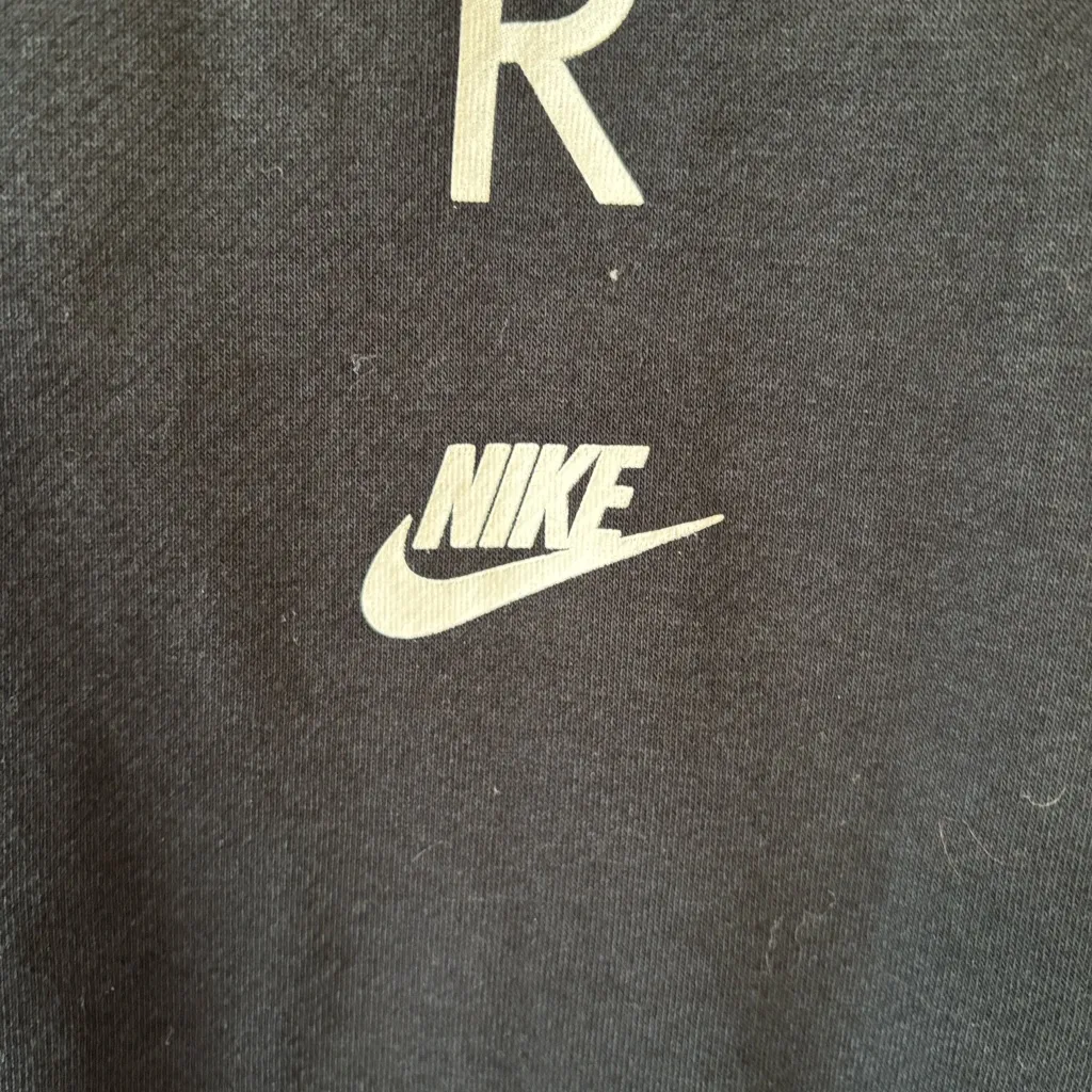 Nike NSW Rally Jacket Varsity Air Cropped Black Sz XL Athleisure Athlete Gym - Image 8