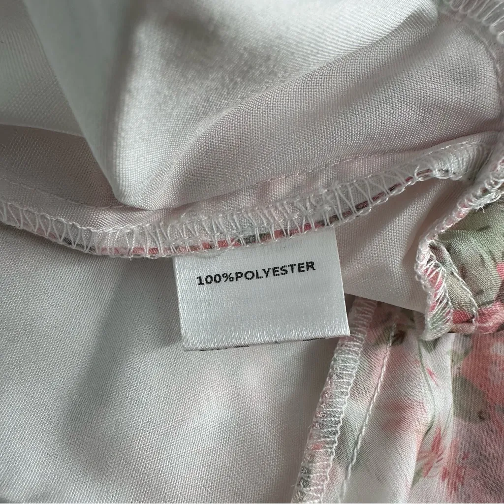 Velvi Greta Maxi Dress in White Floral size 12 Lace - Image 11