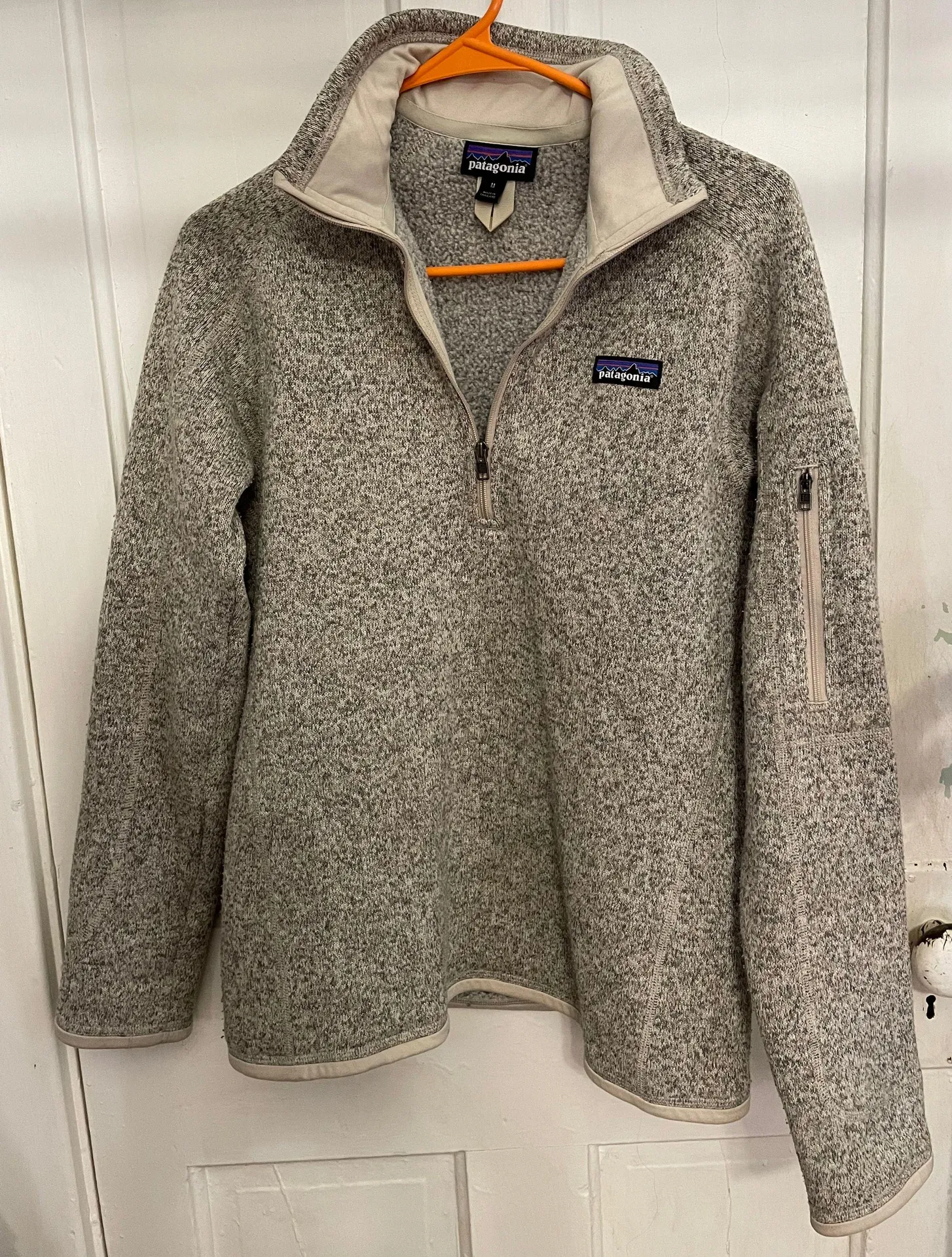 Patagonia Oatmeal Fleece Pullover - Image 2