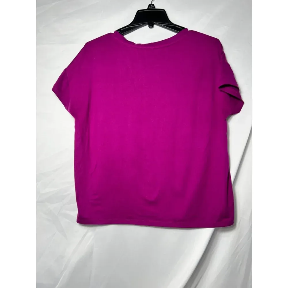 Juicy Couture Purple Rhinestone Sleep T-Shirt‎ Size L - Image 2