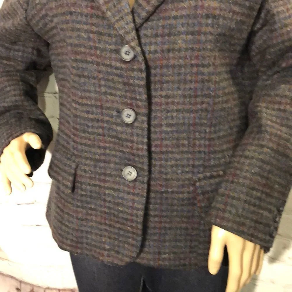 Vintage International Scene Cropped Blazer 1980s Size Medium? - Image 3