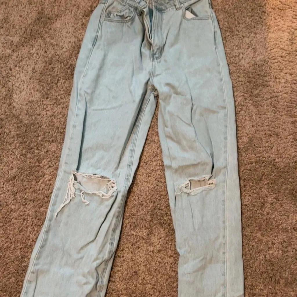 ROLLA'S Light Wash Flare Jeans Blue Size 28 - Image 7
