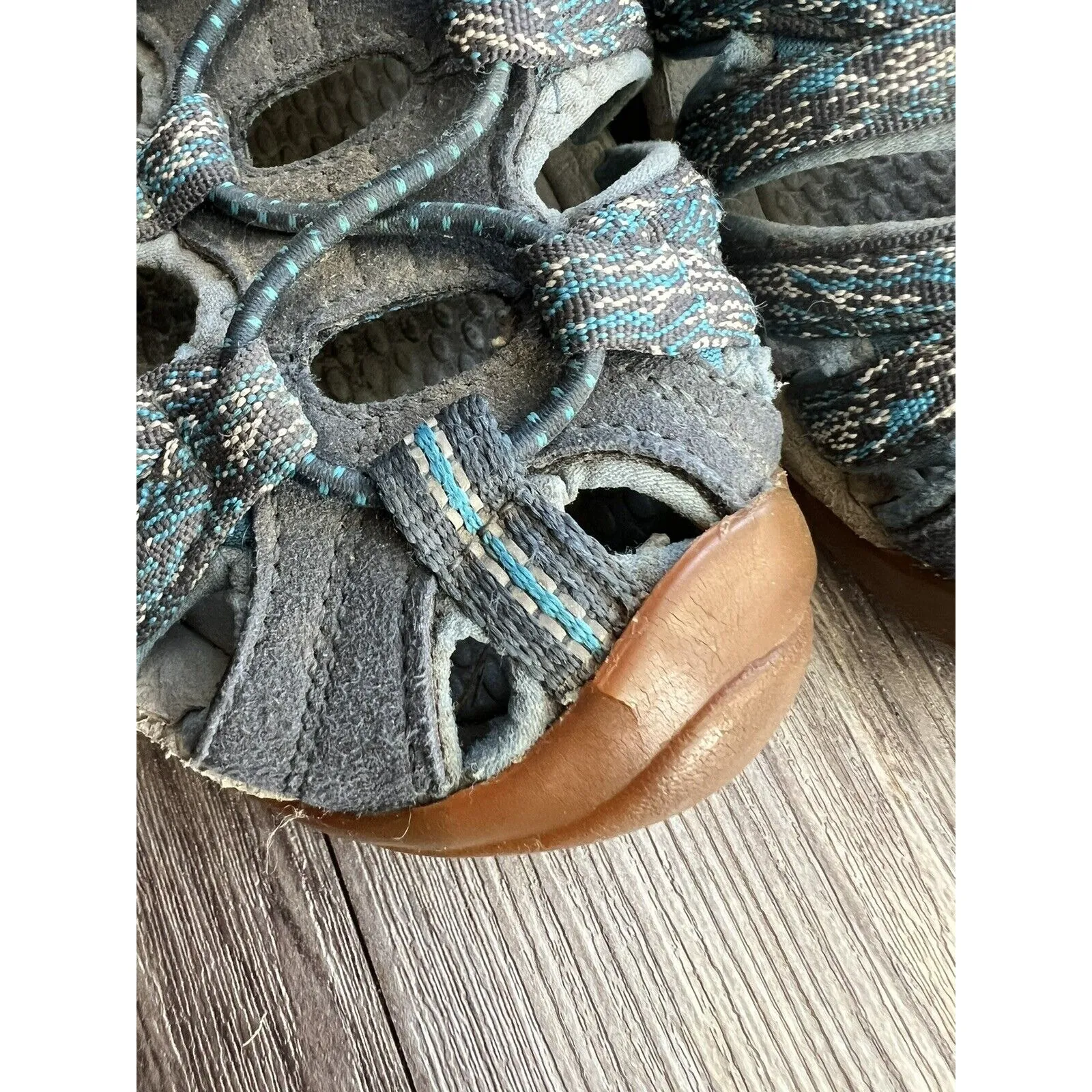 Keen Women's Waterproof Whisper Sport Sandals Blue Gray Hiking Shoes‎ Size 8.5 - Image 5