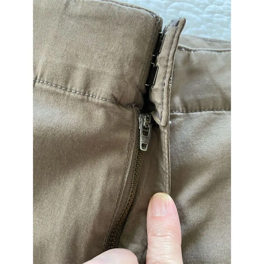 A New Day Stretch Casual Pants Brown 4 Pockets Size 6 - Image 5