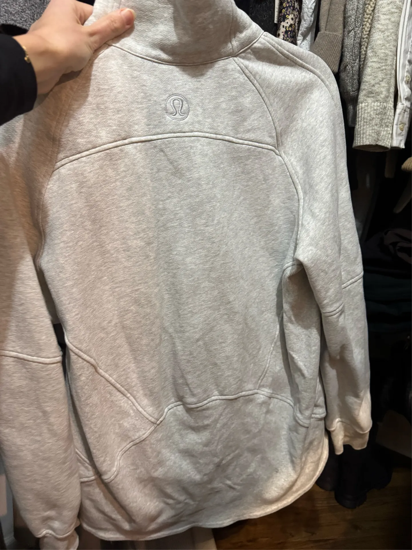 Scuba Oversized Funnel-Neck Half Zip Long - Image 6