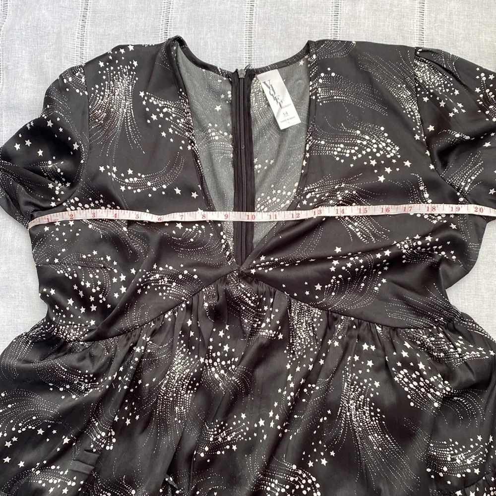 ASOS carried brand Violet Romance starry black maternity dress. Size undefined - Image 11