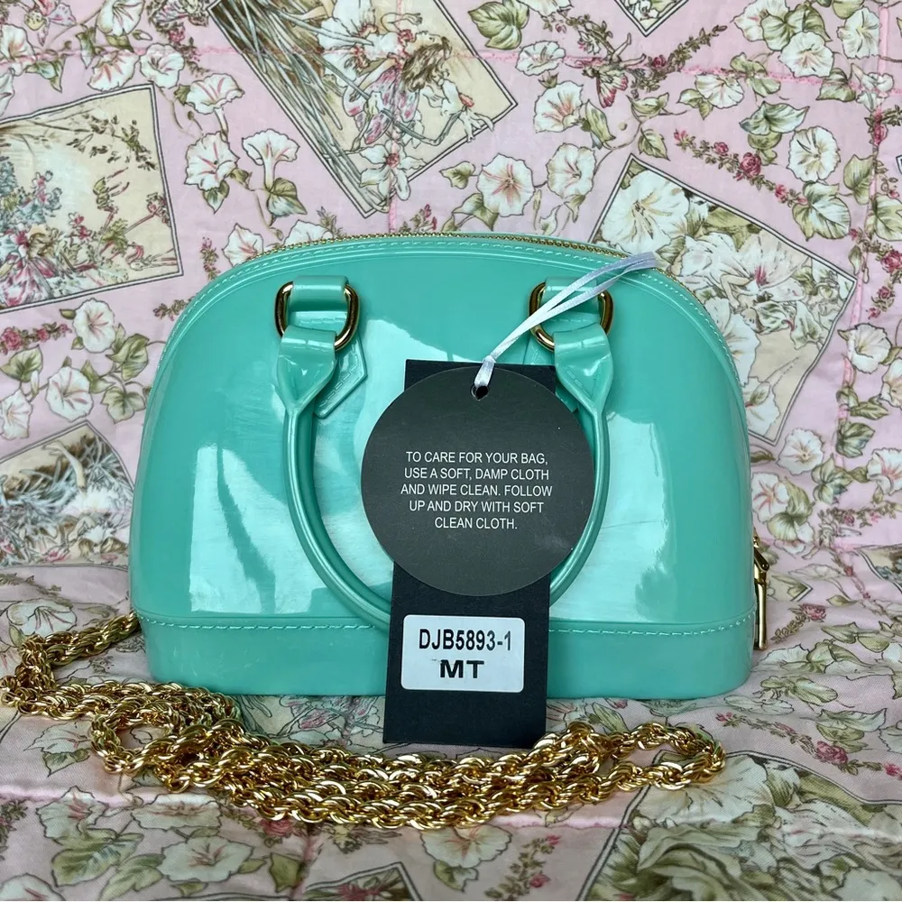 NWT Deluxity Jelly Purse Blue - Image 3