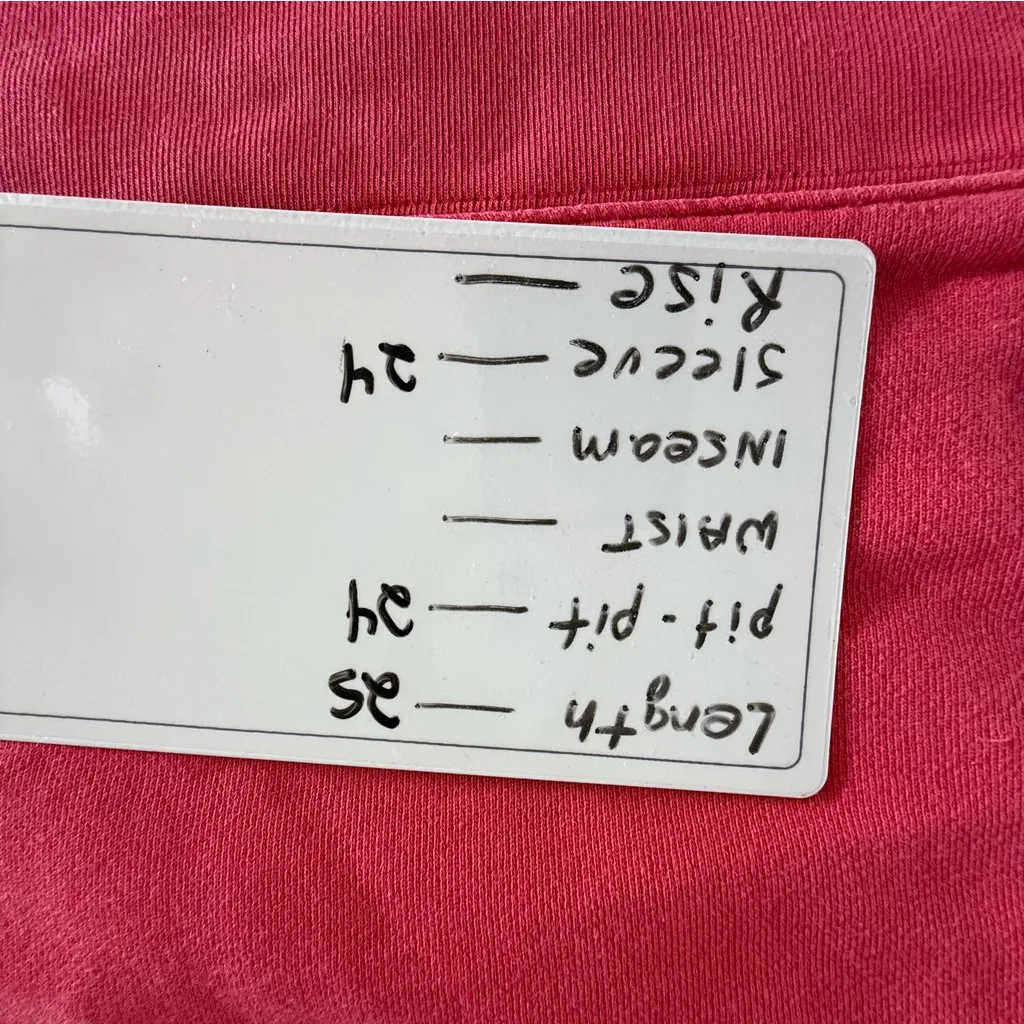 Adidas‎ Logo Coral Hoodie long sleeves pockets size XL 100% cotton - Image 7