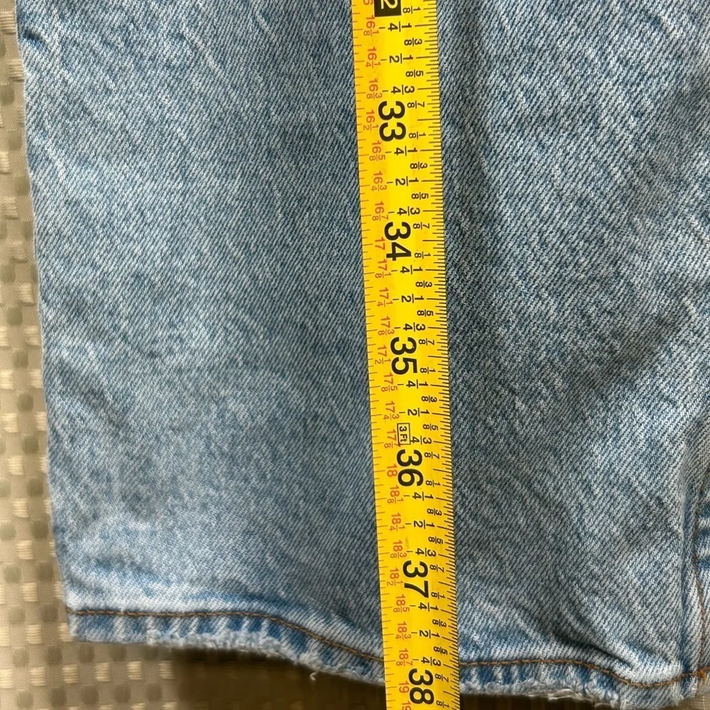 Abercrombie & Fitch The Straight Mid Rise Women Jeans  size 30/10 Blue/ preloved - Image 8