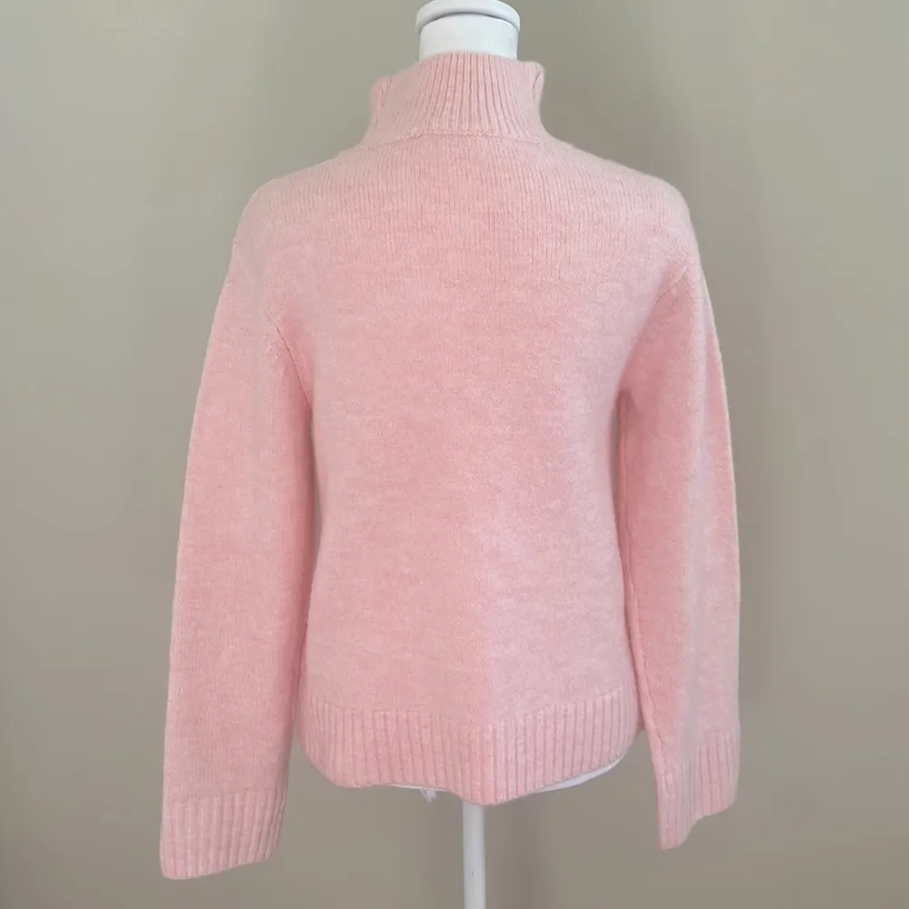 Tuckernuck Hyacinth House Pink Cameron Turtleneck Sweater New Size XS - Image 5