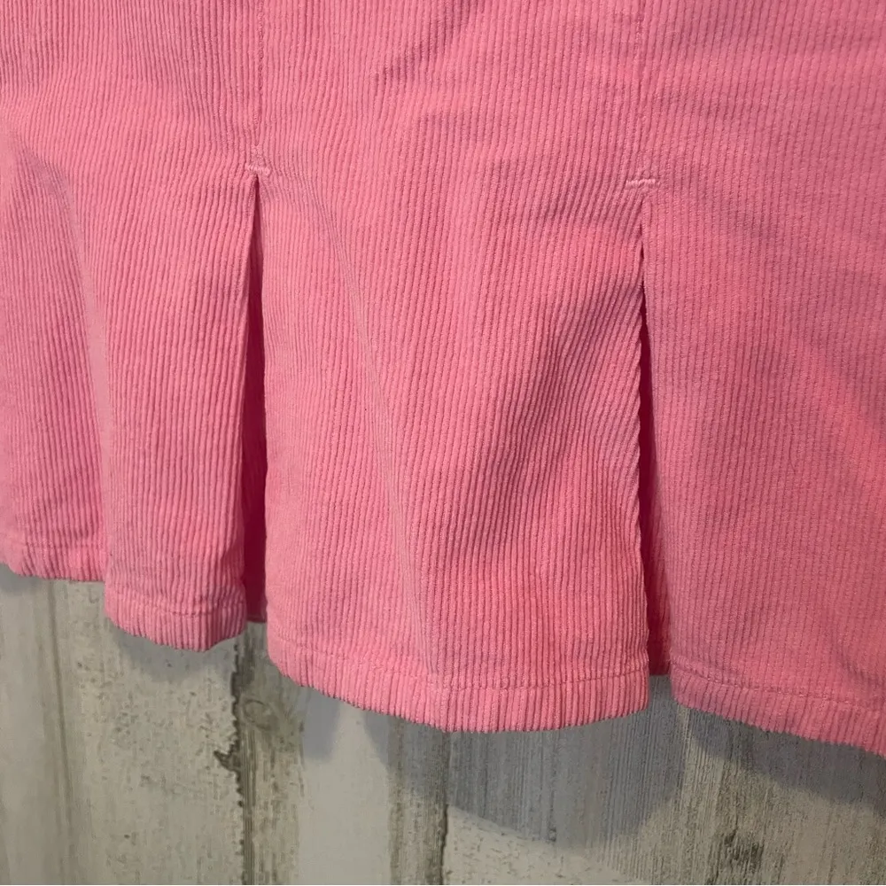 Urban Outfitters BDG Pleated Corduroy Mini Skirt- Barbiecore Pink size M - Image 5