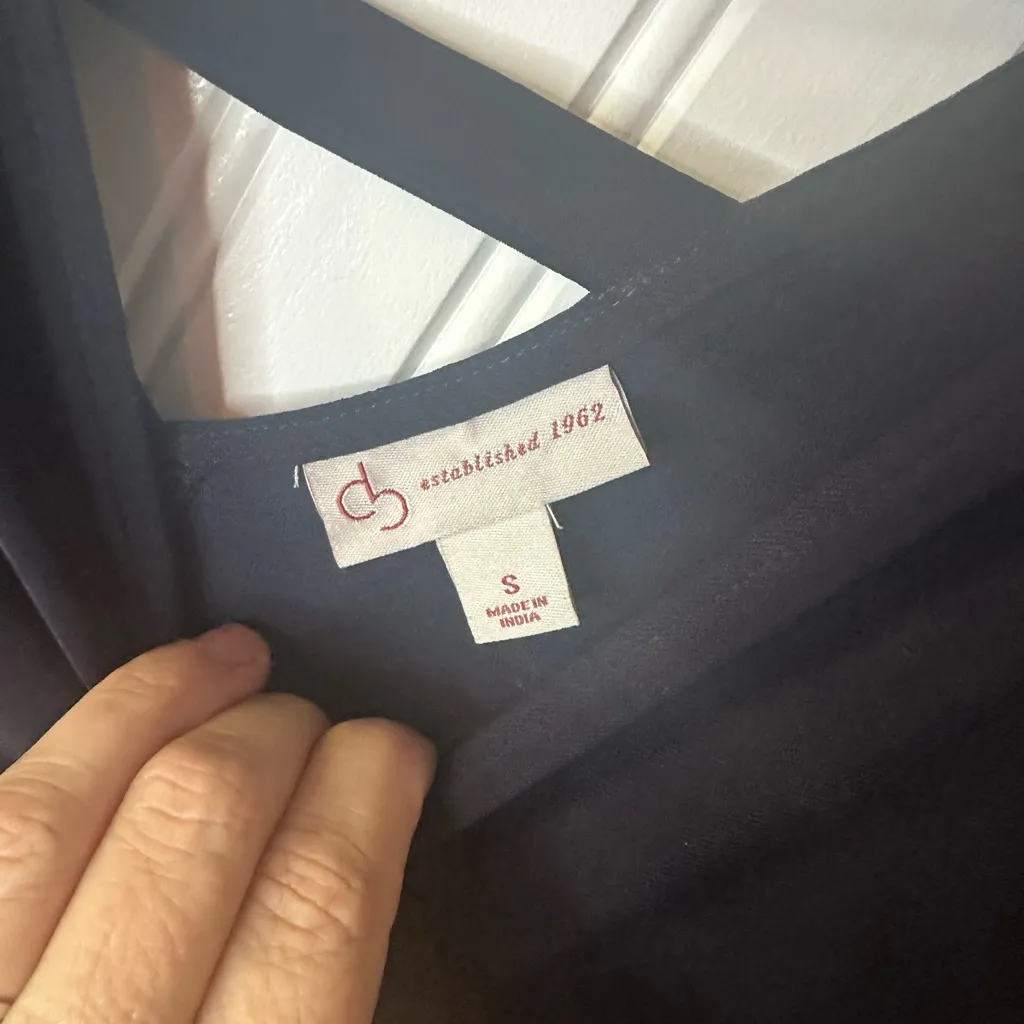 Dress Barn Black Cold Shoulder Mini Dress - Image 2